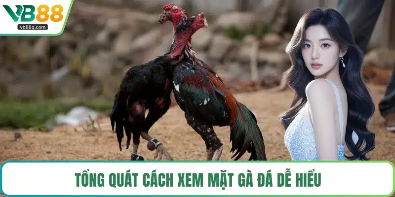 Tổng quát cách xem mặt gà đá dễ hiểu